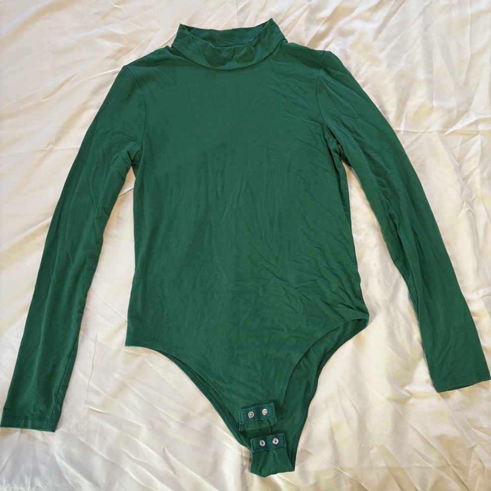 A New Day Women’s Mock Neck Long Sleeve Bodysuit